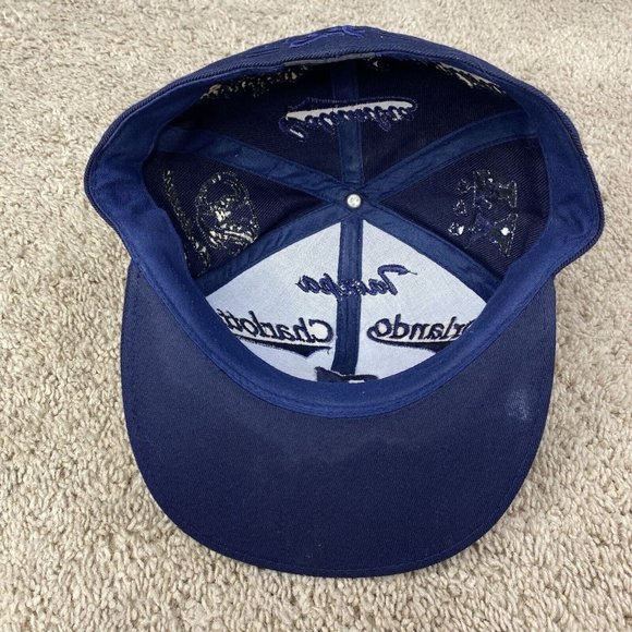 Sports Cities States Hat Blue Fitted XL Atlanta‎ Tampa NC SC LA NY Orlando Cap - Picture 7 of 12